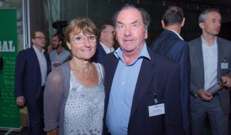 v.l.: Ursula Kontaxis und KR Hans Berger (C&C Berger)
