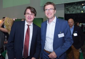 v.l.: Chefredakteur Dr. Gregor Schuhmayer und Spar-Direktor Mag. Alois Huber