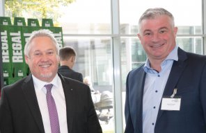 Thomas Schrenk (li), Maximarkt-GF und Josef Kirisits (Gemeos)