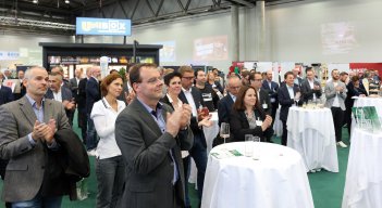 Interessierte Zuhörer bei der Innovation Area