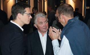 Klaus Schörghofer, Vorstandsvorsitzender Brau Union Österreich, KR Julius Kiennast und Unimarkt-Chef Dkfm. Andreas Haider (v. li)