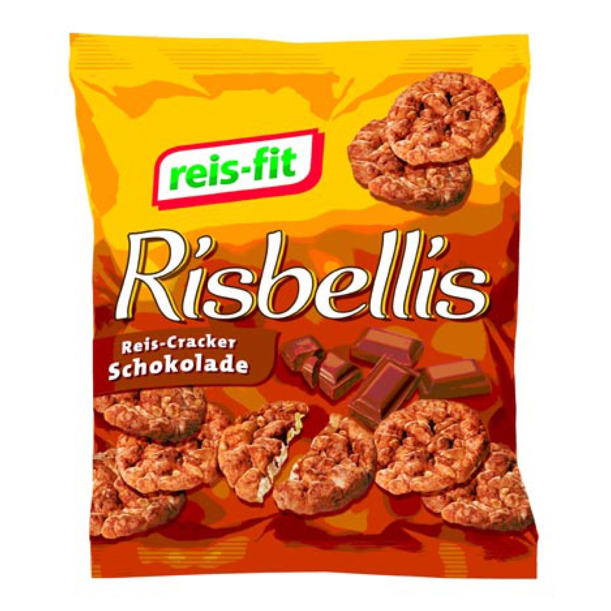 → Schokolade Risbellis Reis-Cracker reis-fit Barbecue REGAL und