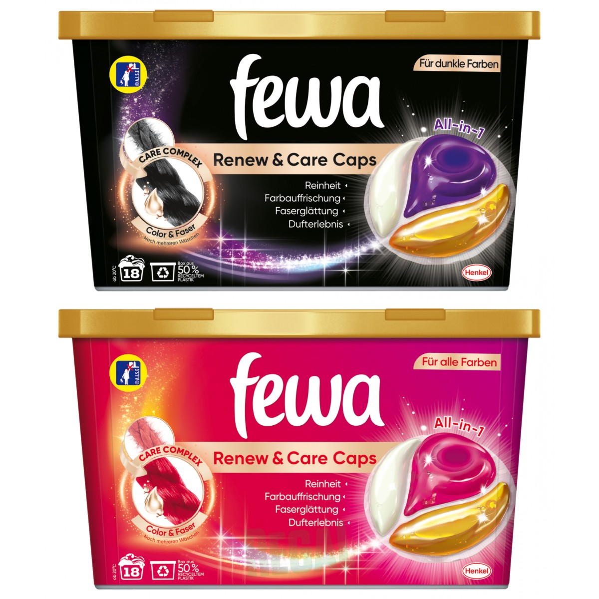 Produktabbildung Fewa Renew &amp; Care Caps