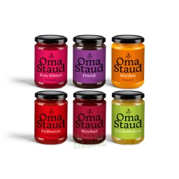 Oma Staud Konfitüre Stachelbeere