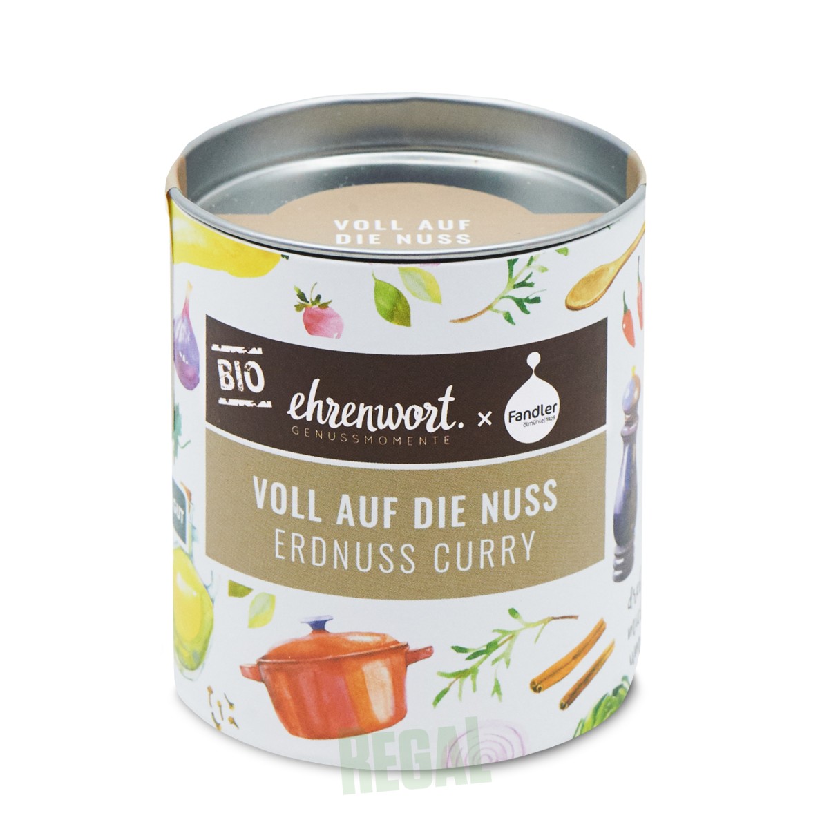 Produktabbildung ehrenwort. Genussmomente Voll auf die Nuss Erdnuss Curry