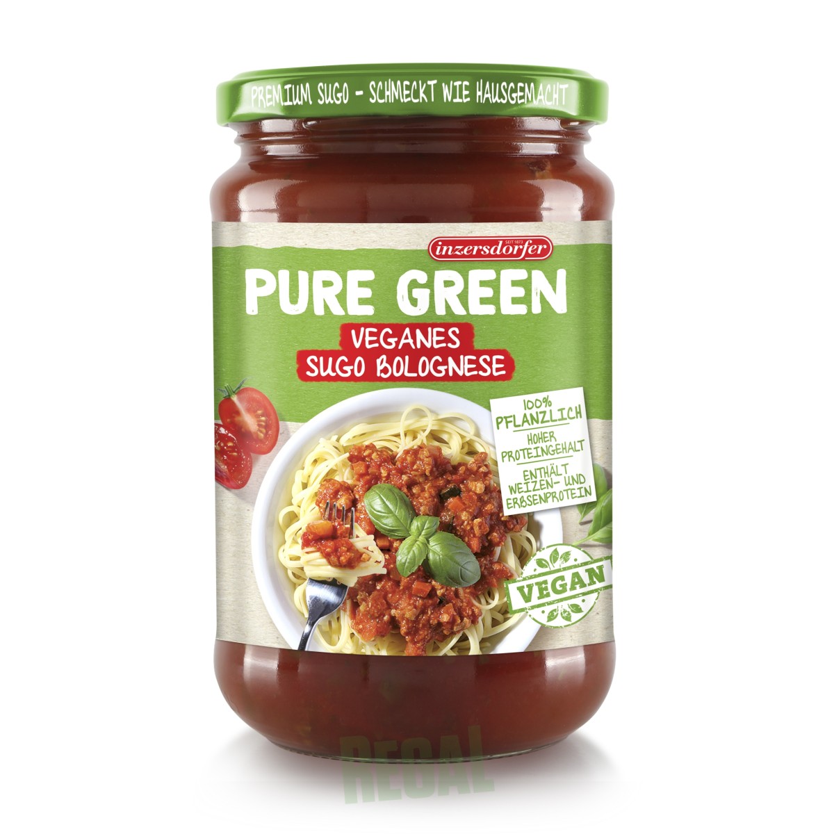 Produktabbildung Inzersdorfer Pure Green veganes Sugo Bolognese