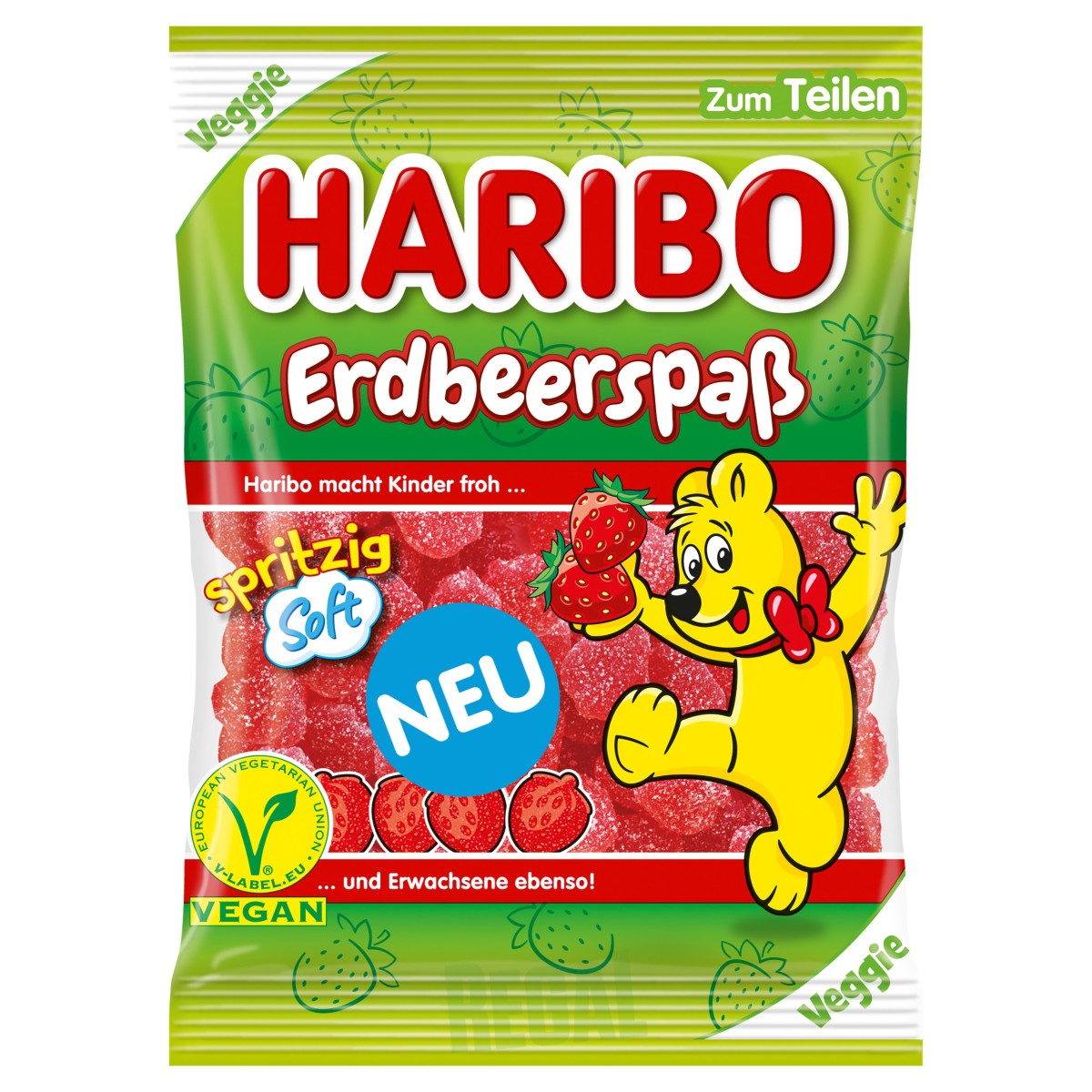 Produktabbildung HARIBO Erdbeerspaß