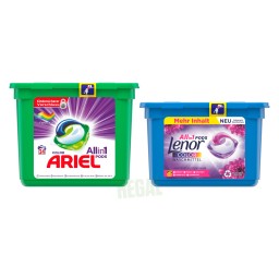 Ariel/Lenor Allin1 Pods Kartonbox