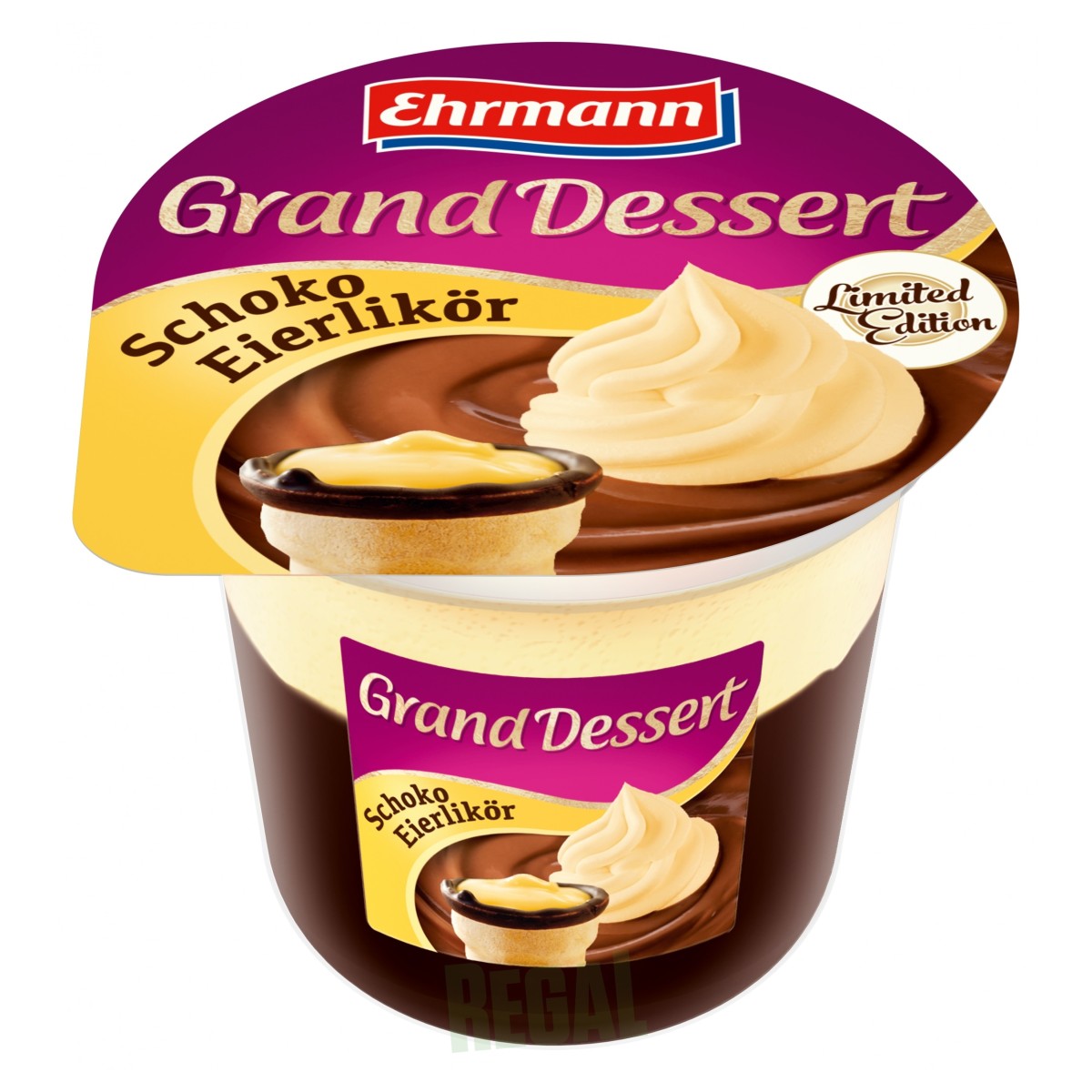 Produktabbildung Ehrmann Grand Dessert Schoko Eierlikör „limited edition“