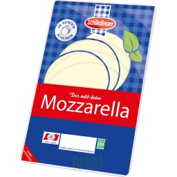 Schärdinger Mozzarella runde Scheiben