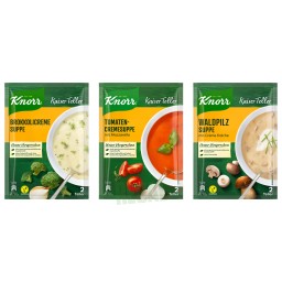 Knorr Kaiserteller Suppen