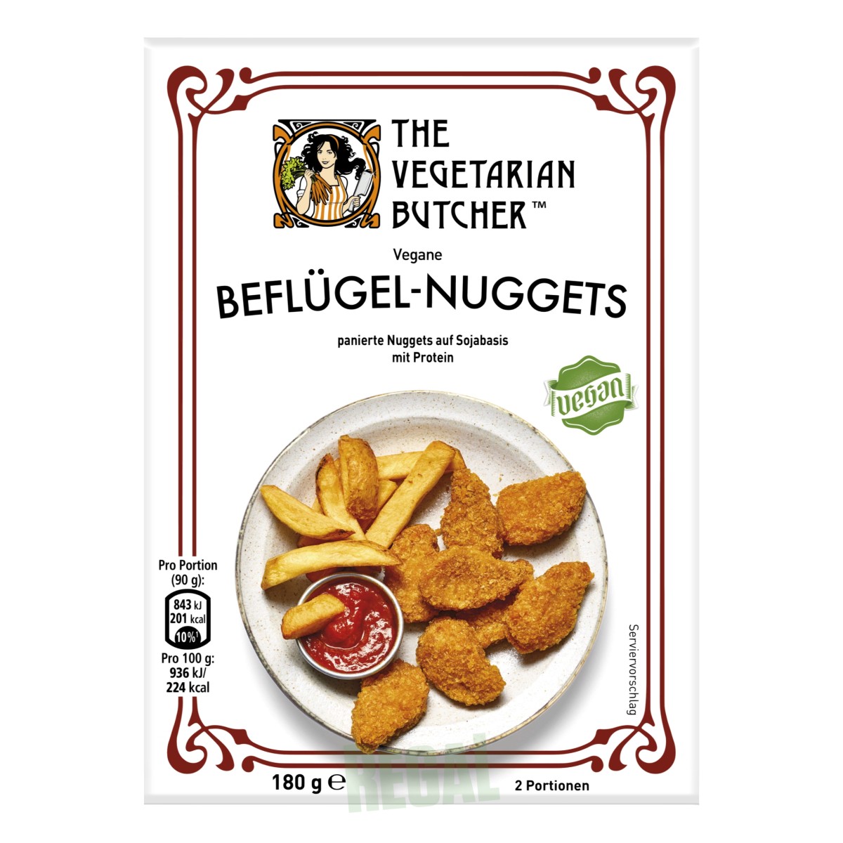 Produktabbildung The Vegetarian Butcher Beflügel-Nuggets