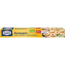 Toppits® Backpapier mit rutschfester Unterseite