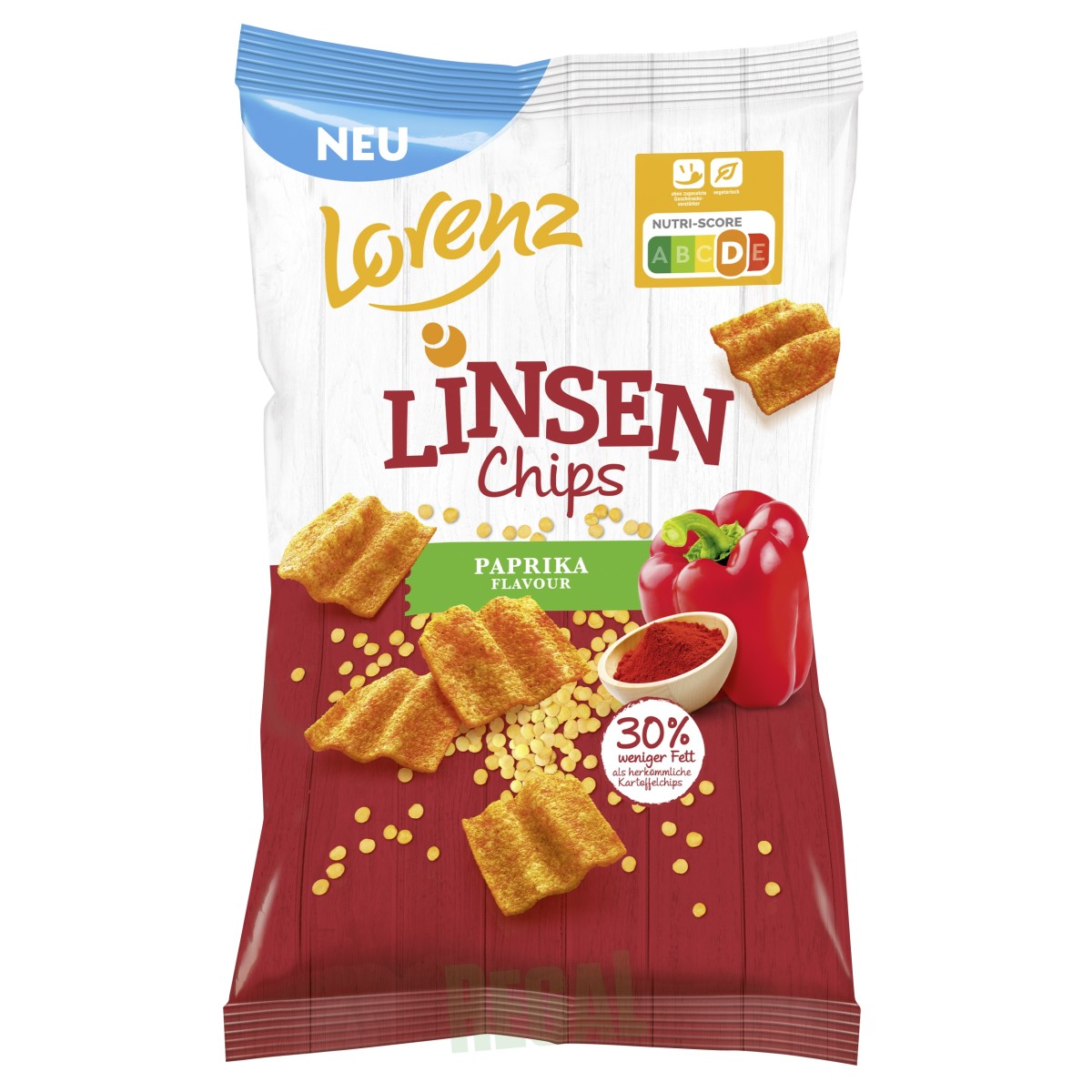 Produktabbildung Lorenz Linsen Chips Paprika