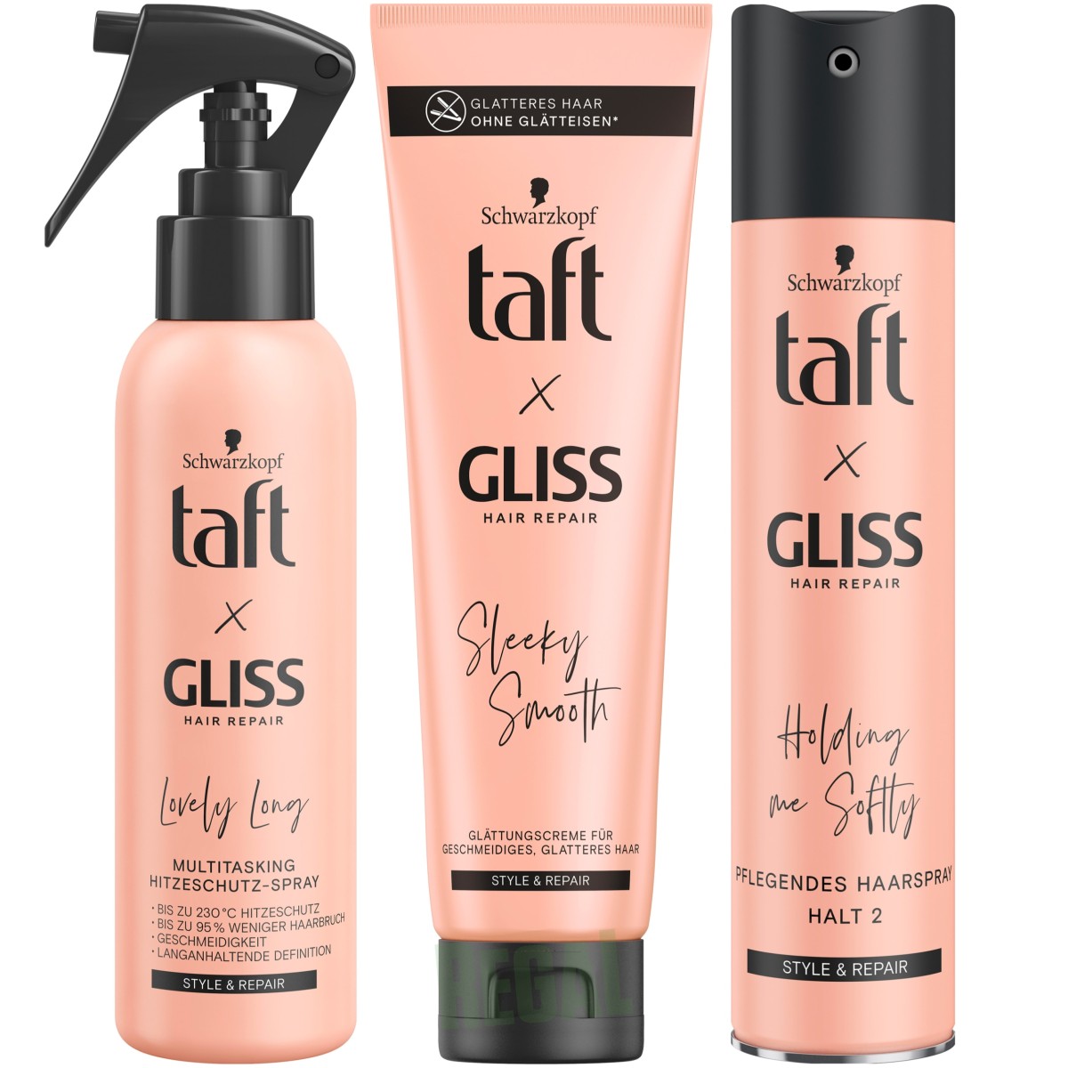 Produktabbildung Taft x Gliss Styling &amp; Pflegelinie