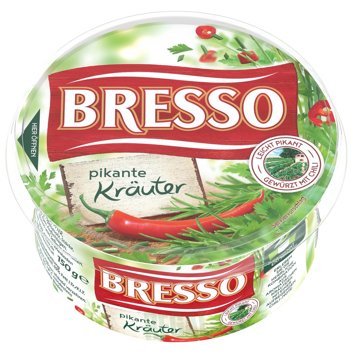 Produktabbildung BRESSO Pikante Kräuter