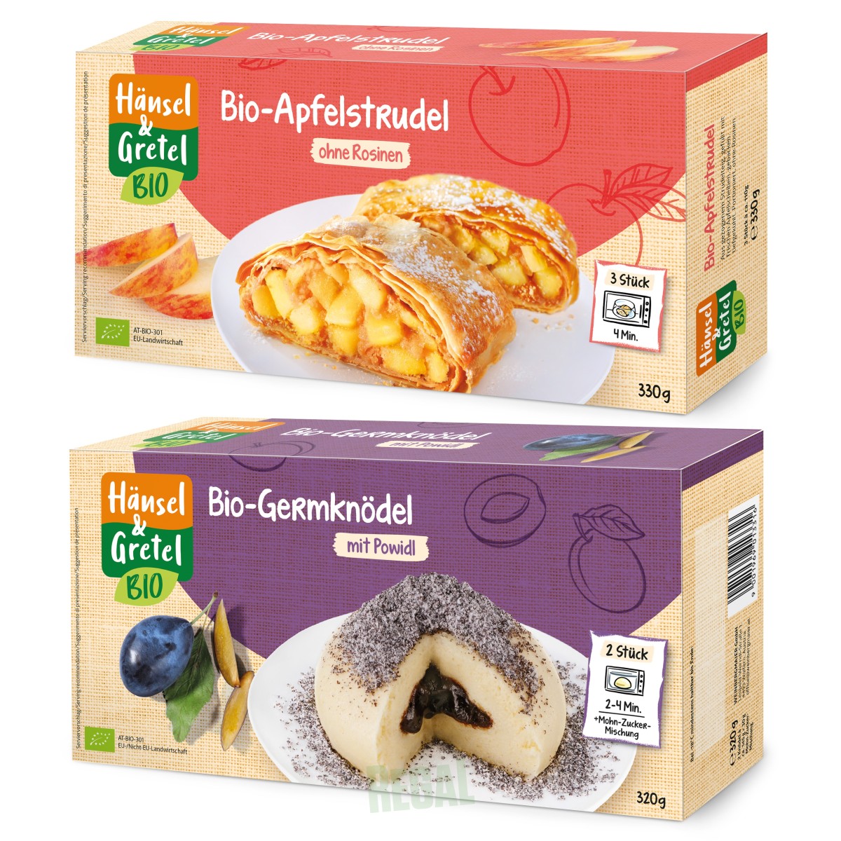 Produktabbildung Weinbergmaier Hänsel &amp; Gretel Bio-Tiefkühlprodukte