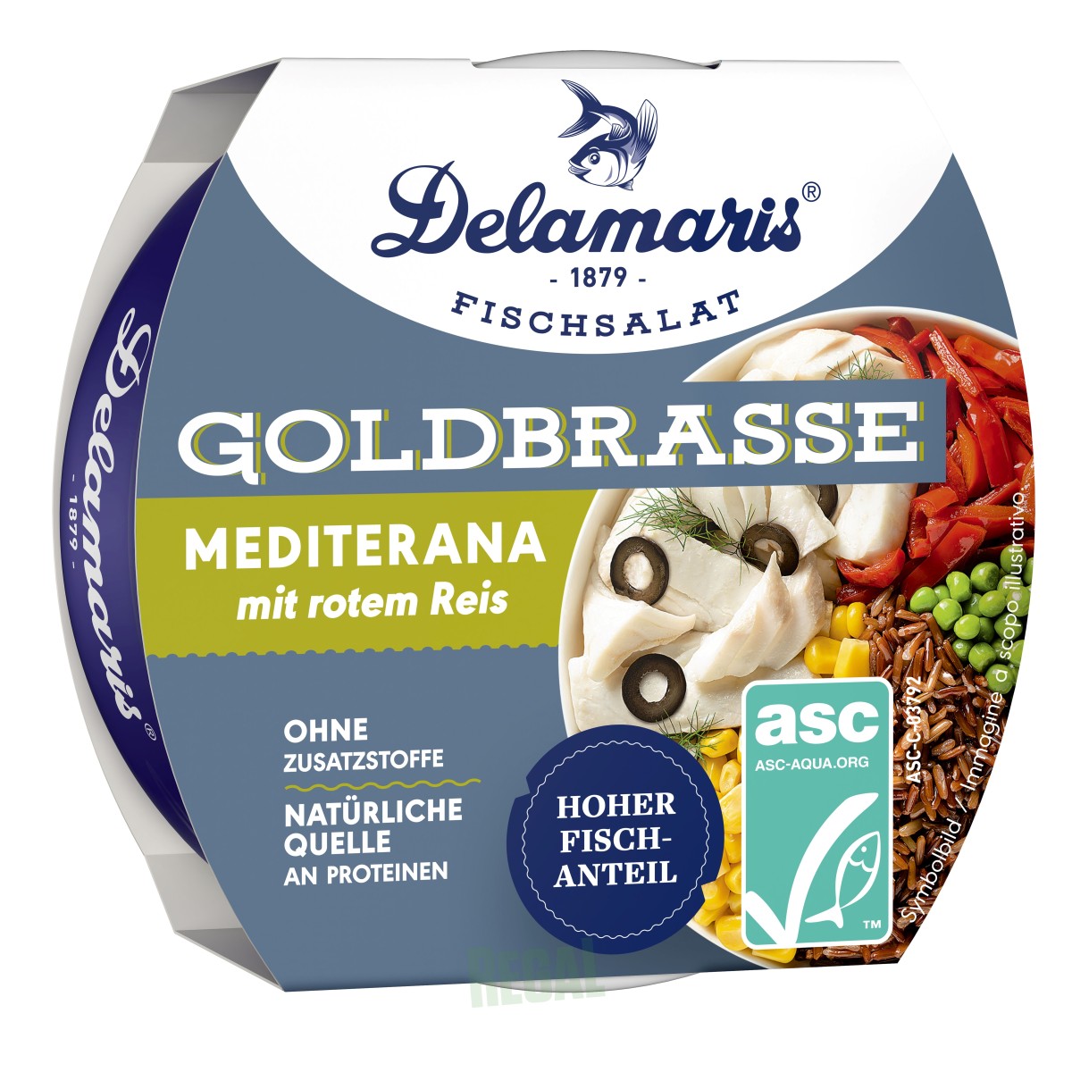 Produktabbildung Delamaris Fischsalat Goldbrasse Mediterana