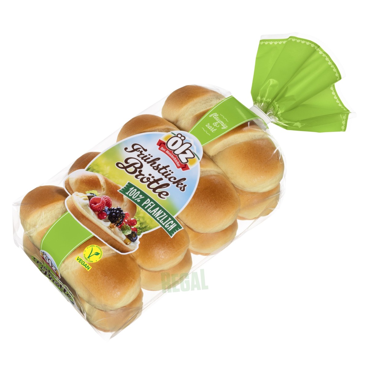 Produktabbildung Ölz Frühstücks Brötle – 100% pflanzlich