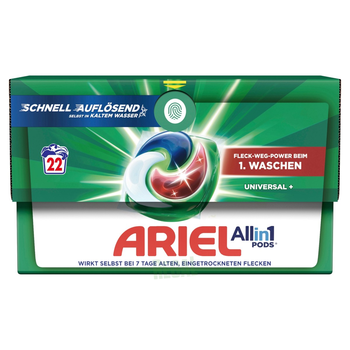 Produktabbildung Ariel All-in-1 Pods Waschkapseln Universal+