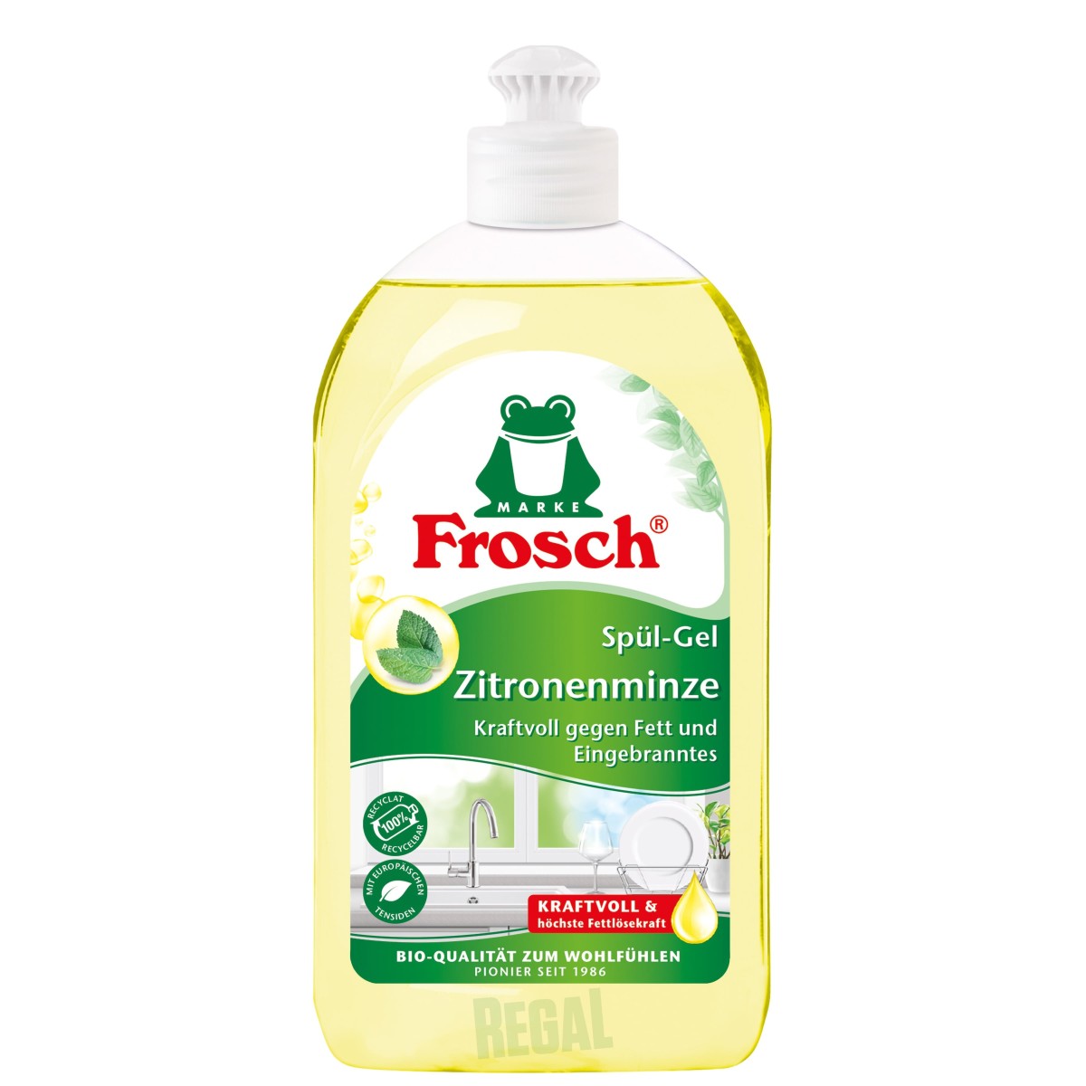 Produktabbildung Frosch Spül-Gel Zitronenminze