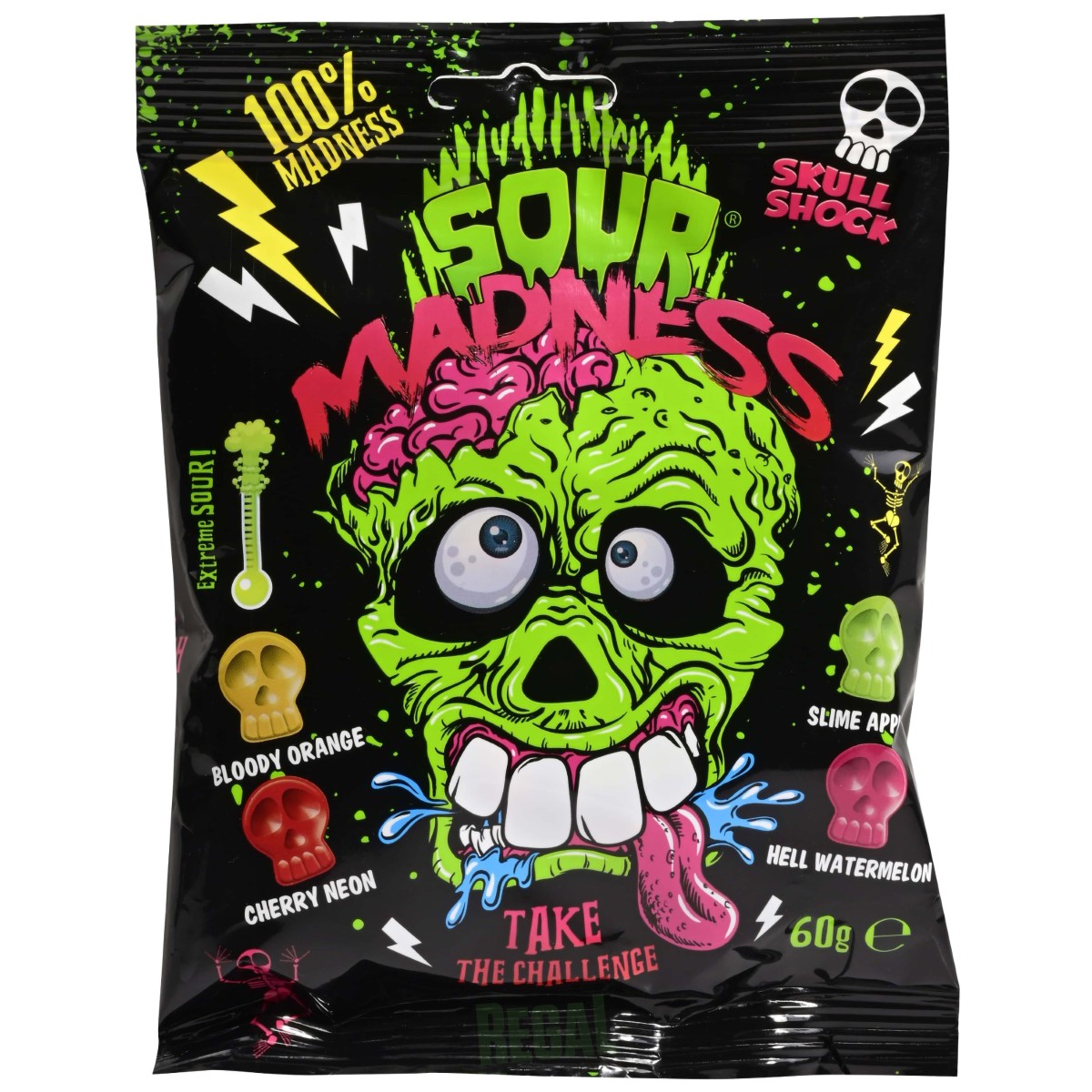 Produktabbildung SOUR MADNESS Bonbon Mix extra sauer