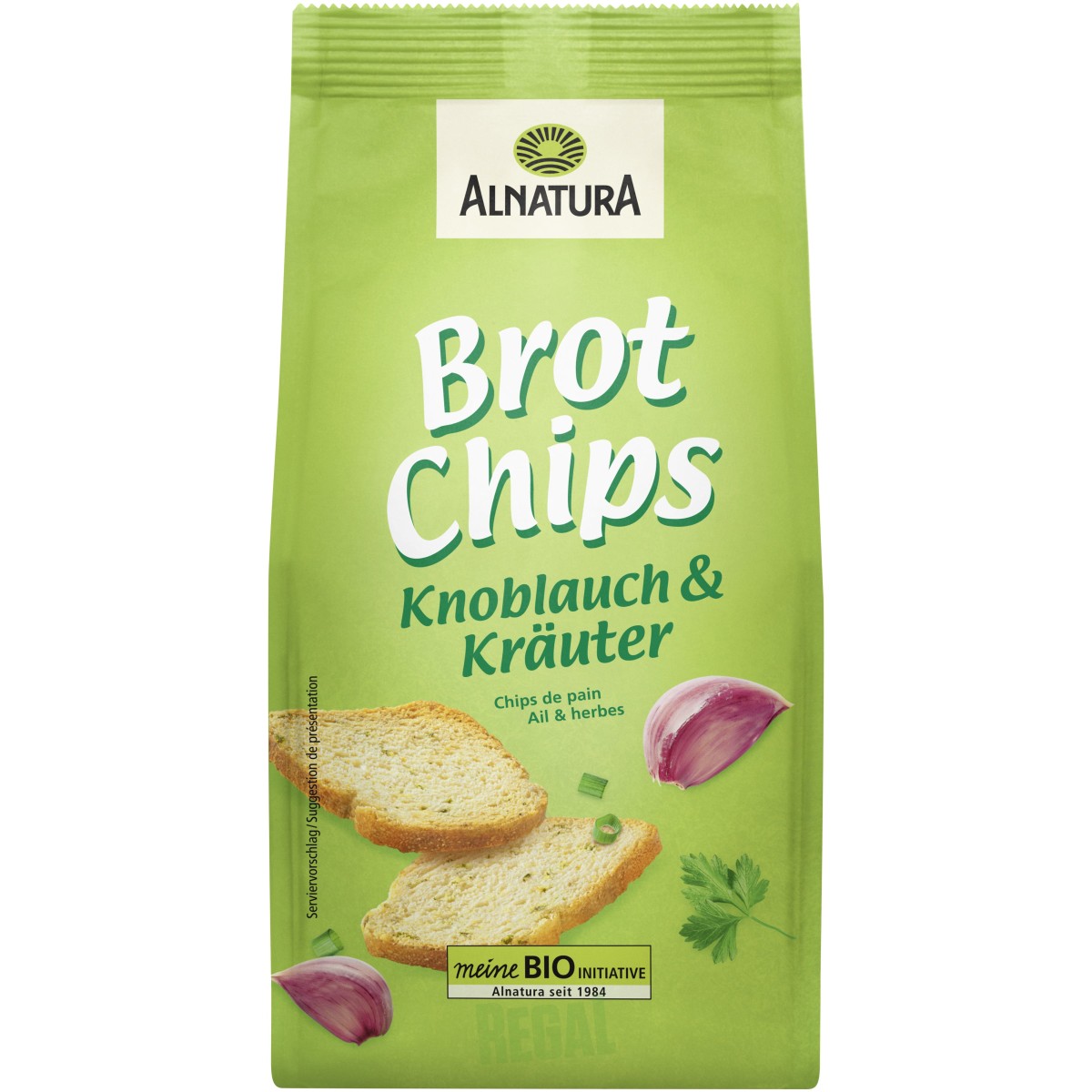 Produktabbildung Alnatura Brotchips Knoblauch &amp; Kräuter