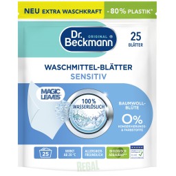 Dr. Beckmann Waschmittel-Blätter sensitiv